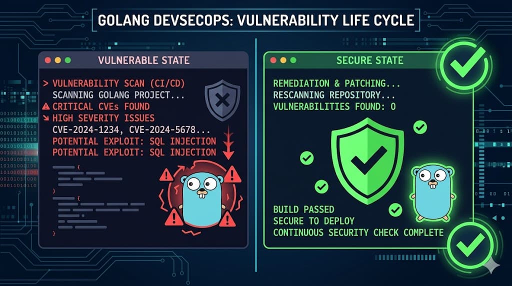 Hari 7: Patch CVE di Go API, Pipeline Hijau Lagi